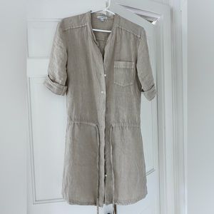 James Perse tunic linen tunic dress
